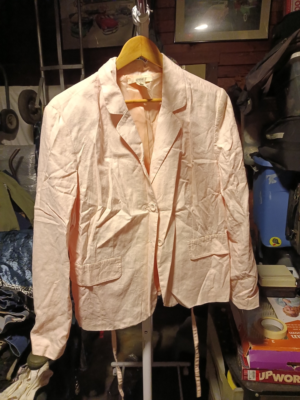Merona Pale Pink Women's Blazer Jacket